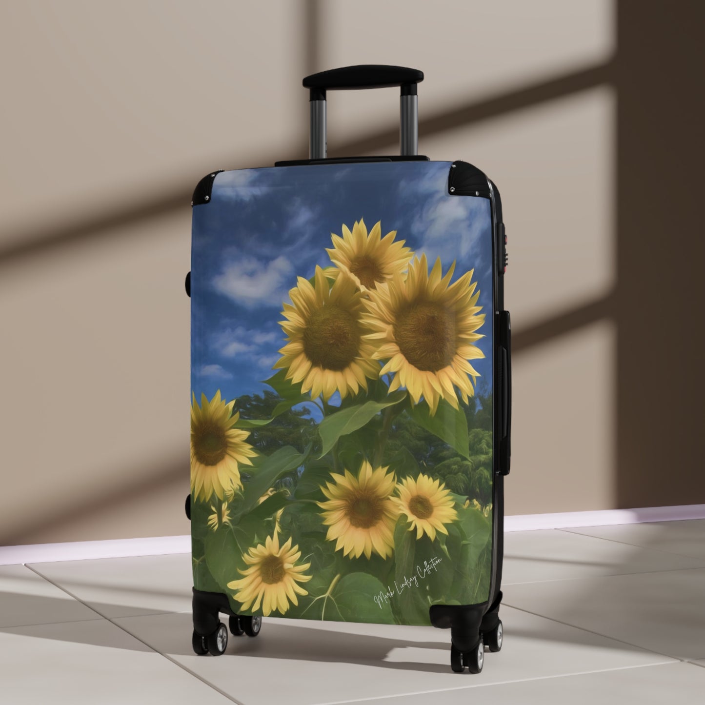 Sunflower Special Custom Art Luggage