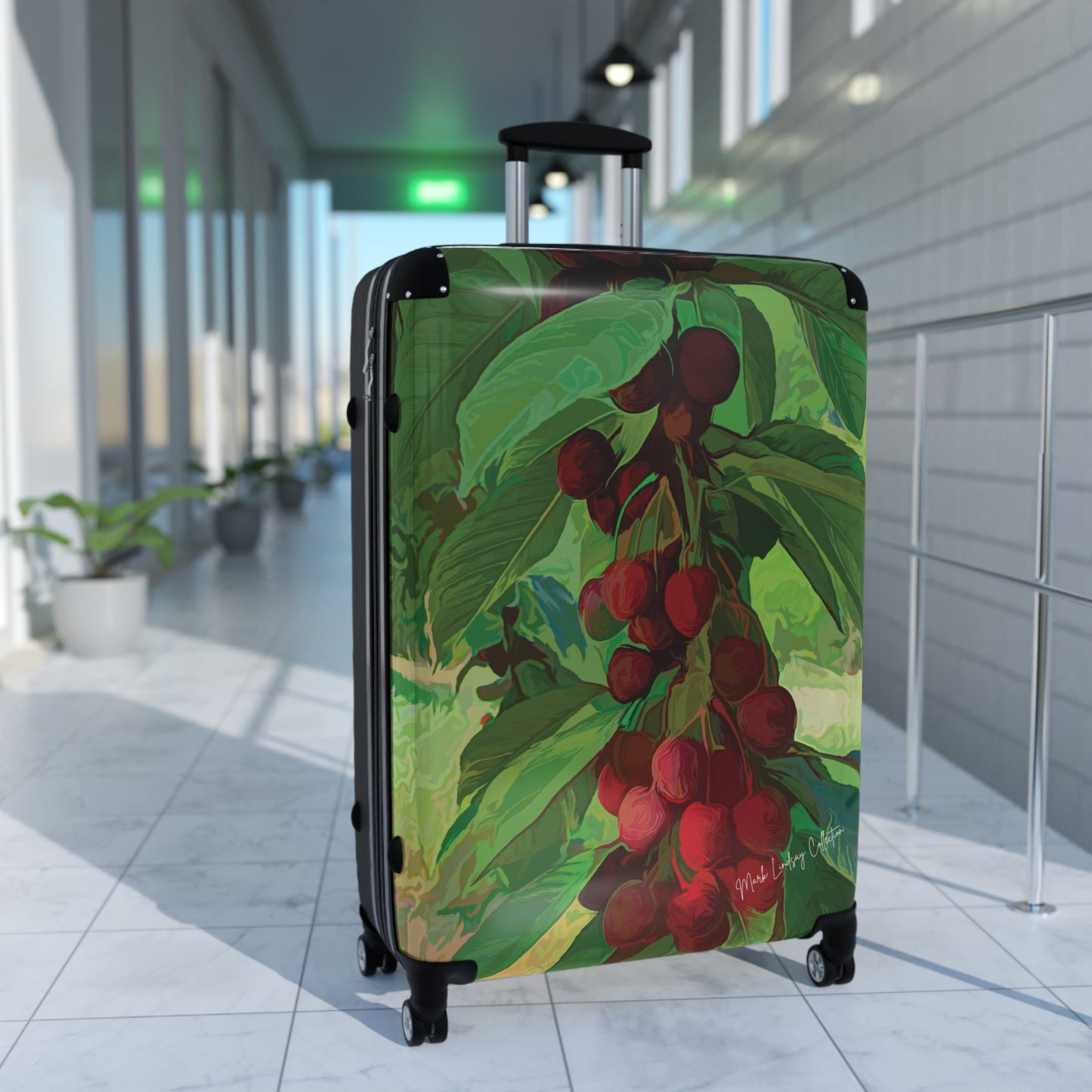 Sweet Cherries Special Custom Art Luggage