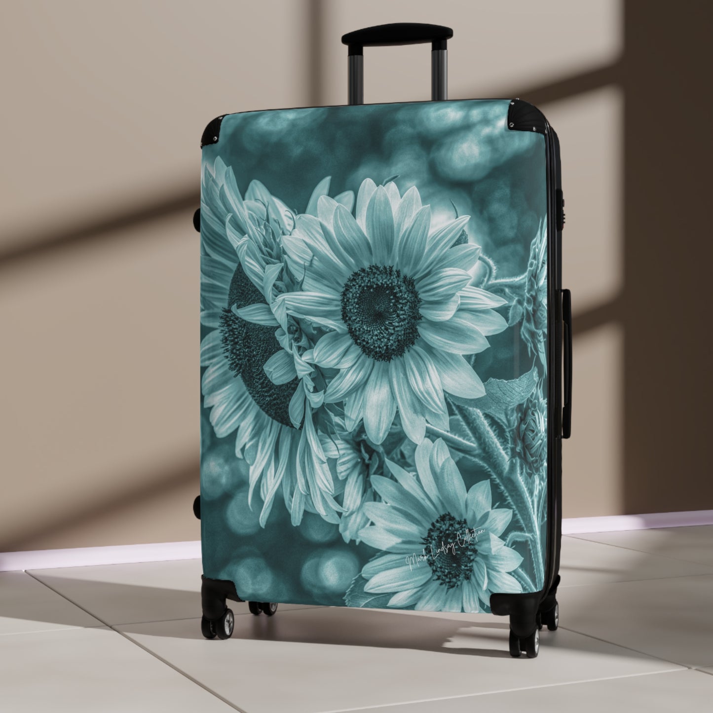 Sunflower Dreamy Tundra Custom Art Luggage