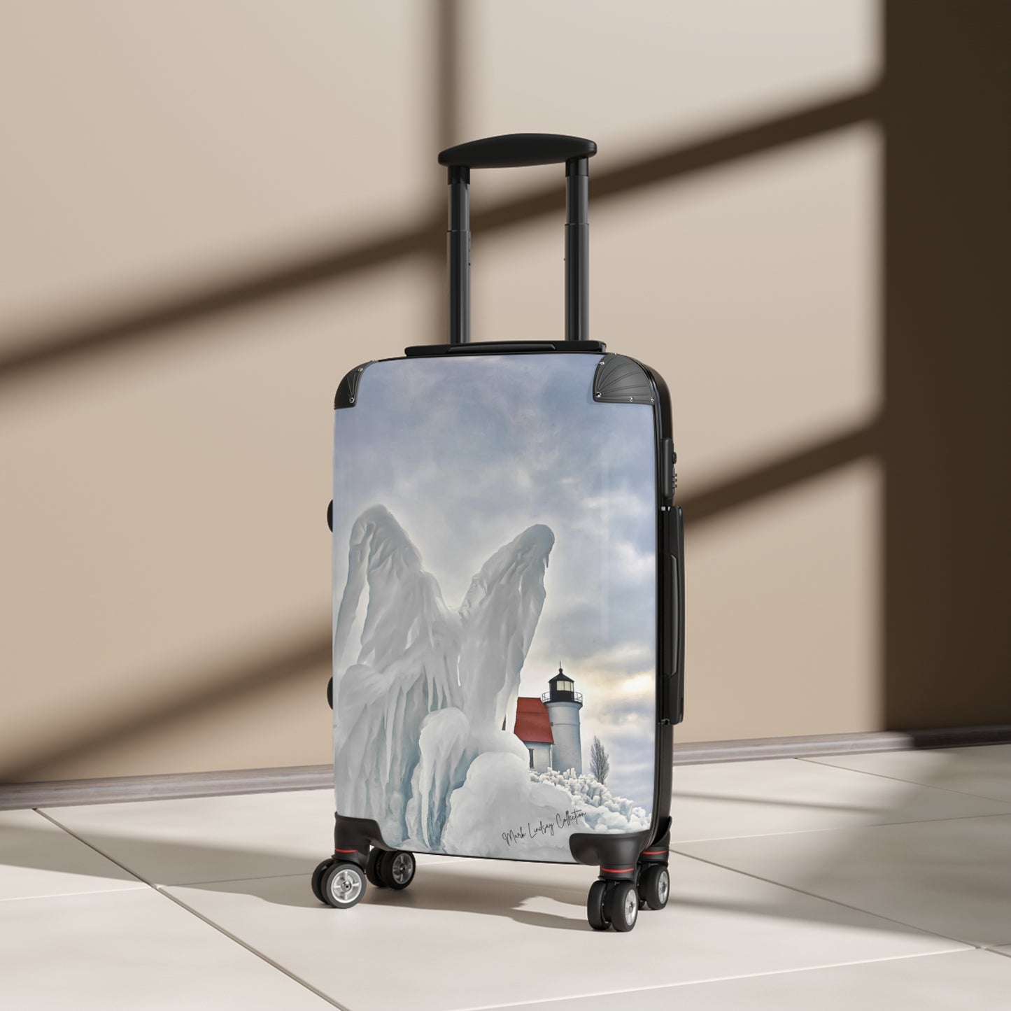 Betsie's Angel Custom Art Luggage