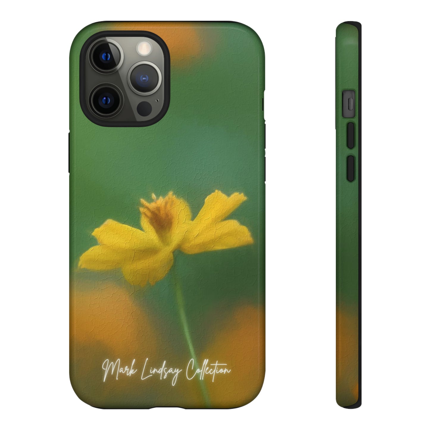 A Single Flower's Artistic Impression Impact-Resistant Tough Cases (iPhone & Samsung)