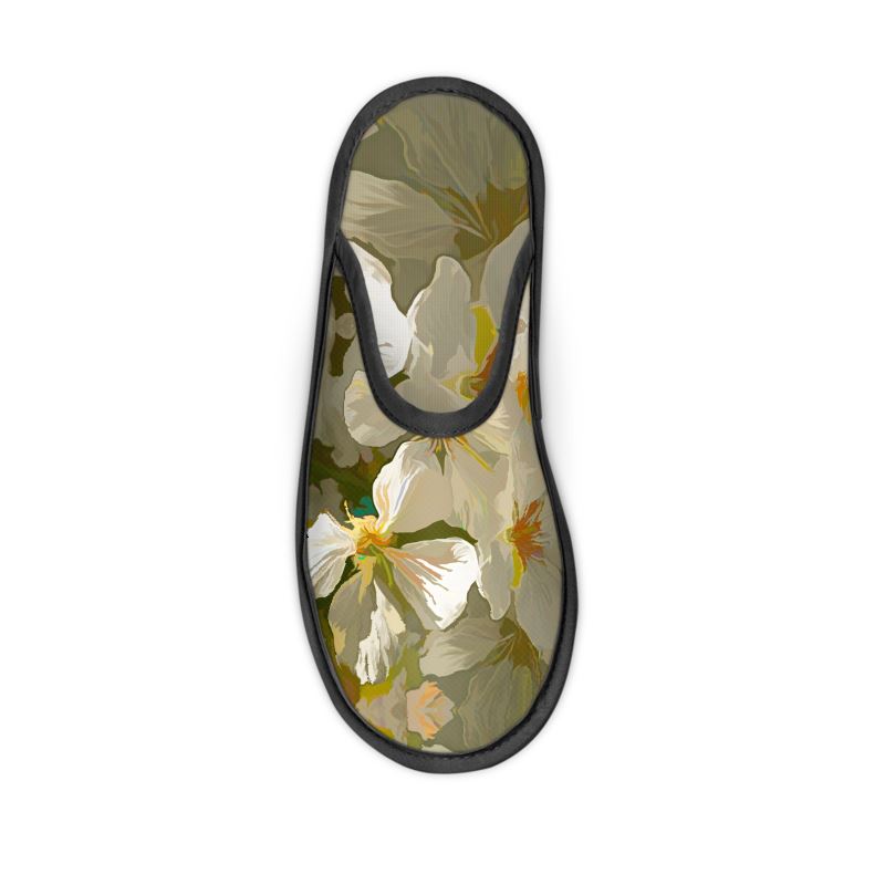 Cherry Blossom Art Slippers