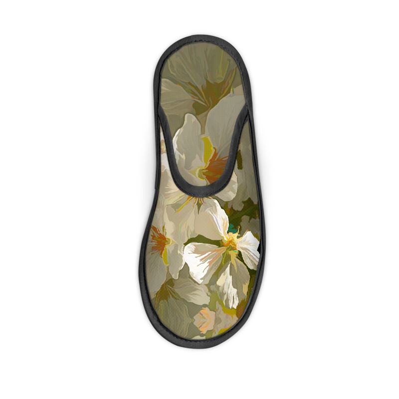 Cherry Blossom Art Slippers