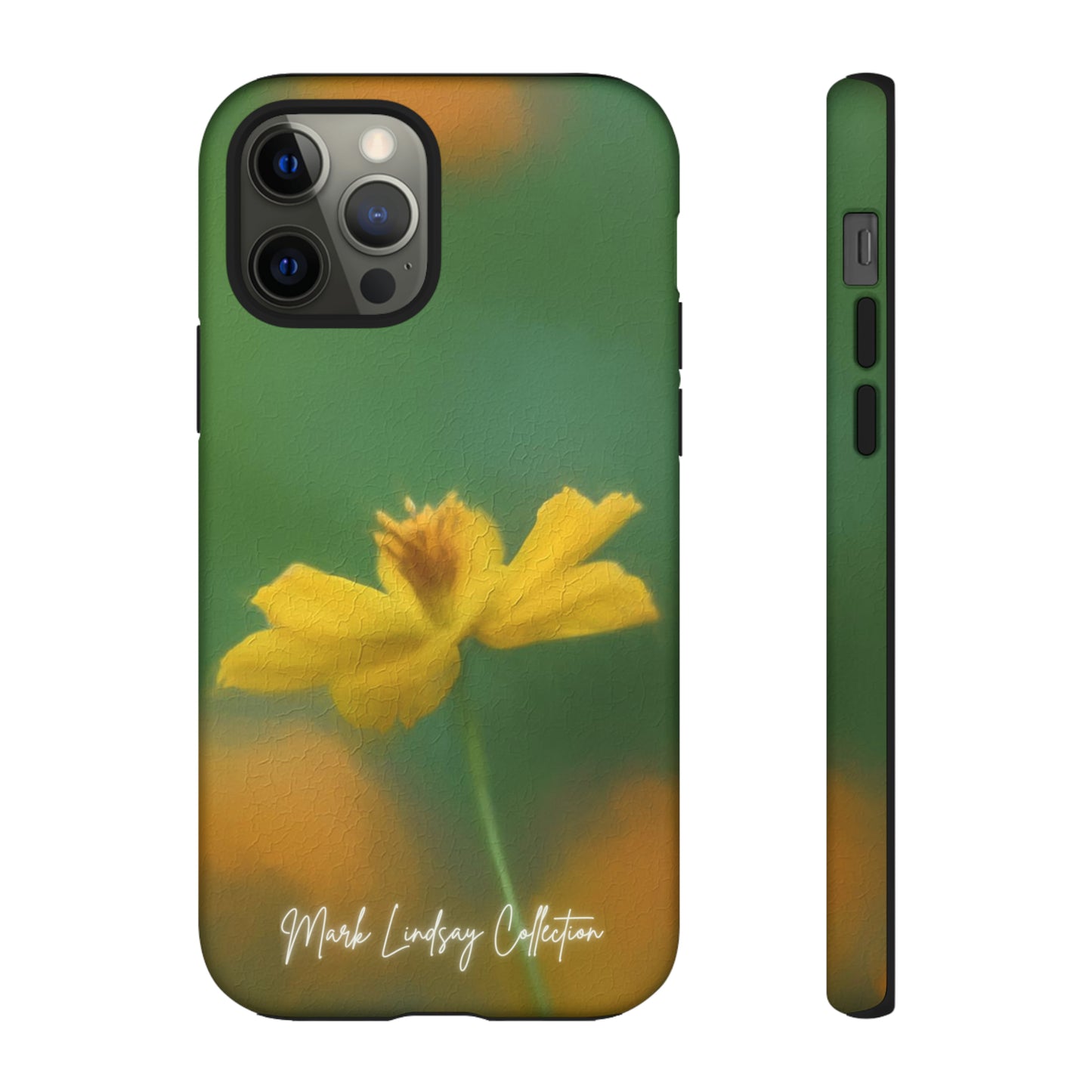 A Single Flower's Artistic Impression Impact-Resistant Tough Cases (iPhone & Samsung)