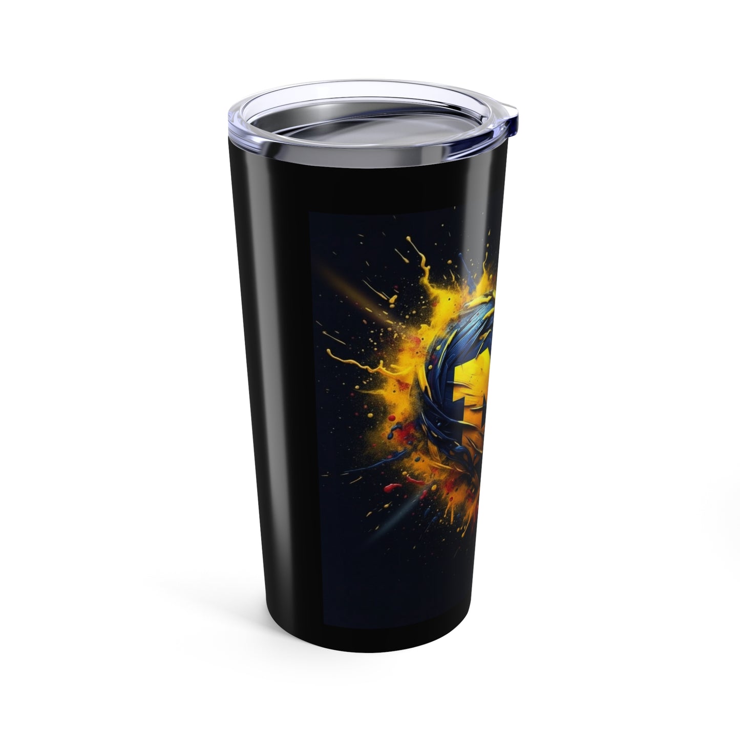 Heart of a Michigander 20oz Tumbler — Michigan Fan Travel Cup
