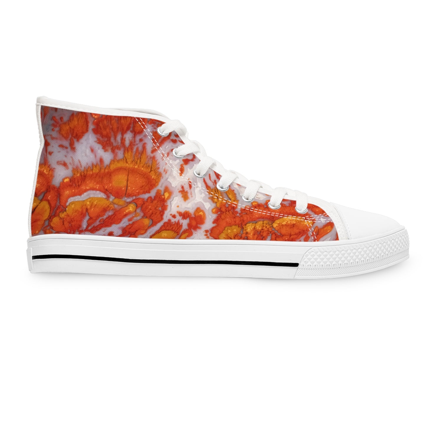 Plume Agate High Top Sneakers — Women's High-Top Shoes