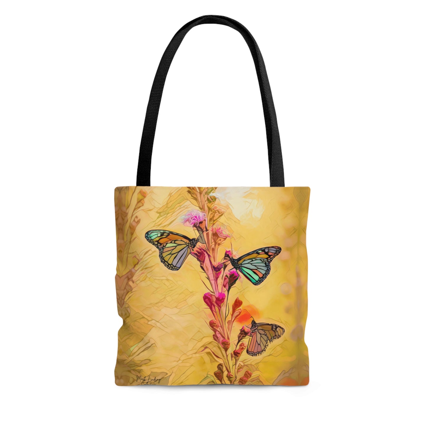 Butterfly Chroma Passion Art Tote