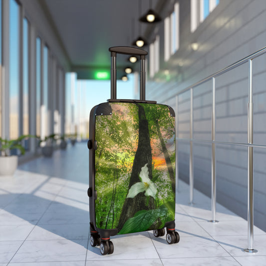 Trees & Trillium Custom Art Luggage