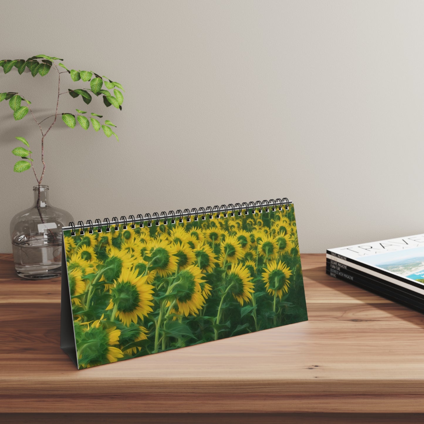 Mark Lindsay Spectacular Sunflower Collection Desk Calendar