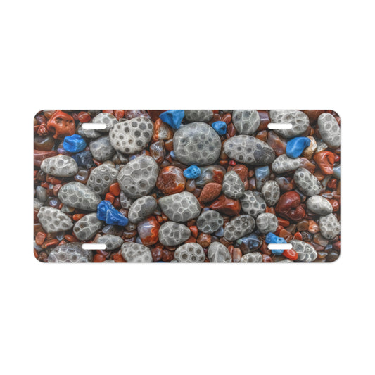 Michigan's Treasured Stones Vanity License Plate