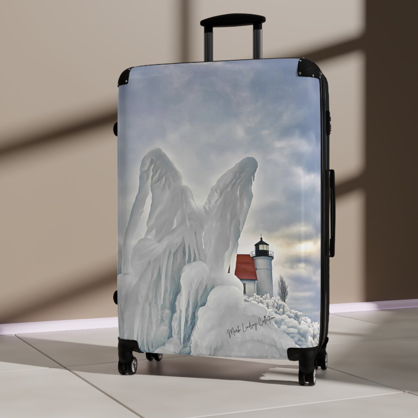 Betsie's Angel Custom Art Luggage