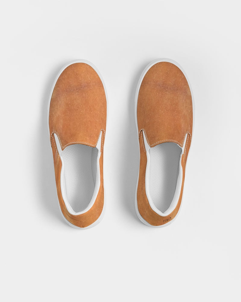 Terracotta Aventurine Creativity Slip-On Canvas Shoes