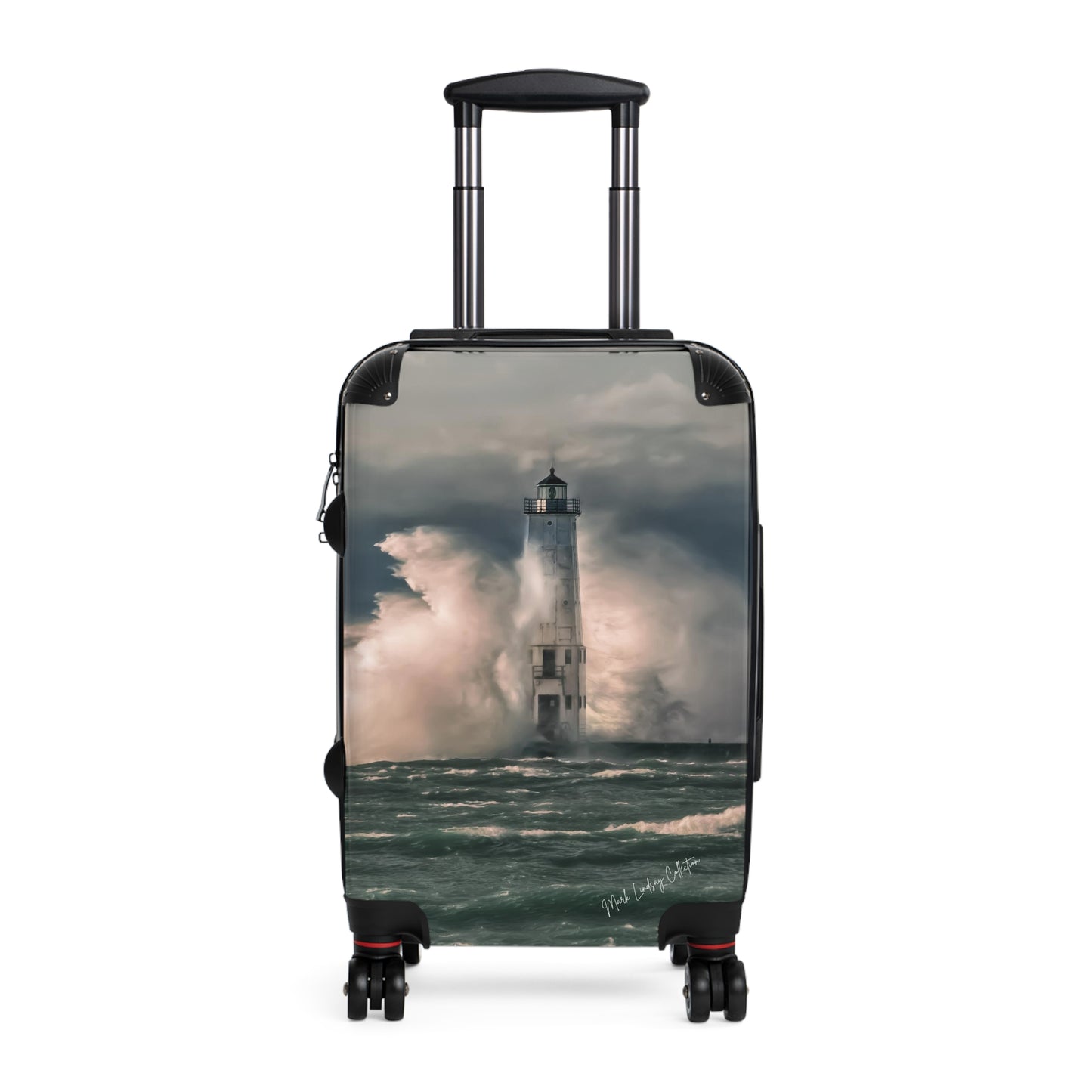 Frankfort Lighthouse Custom Art Luggage
