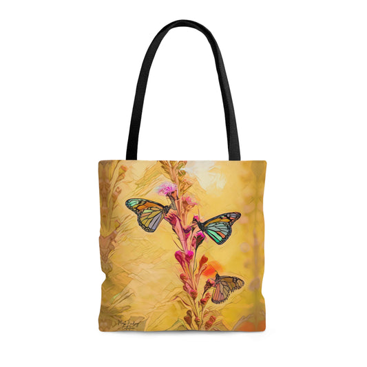 Butterfly Chroma Passion Art Tote