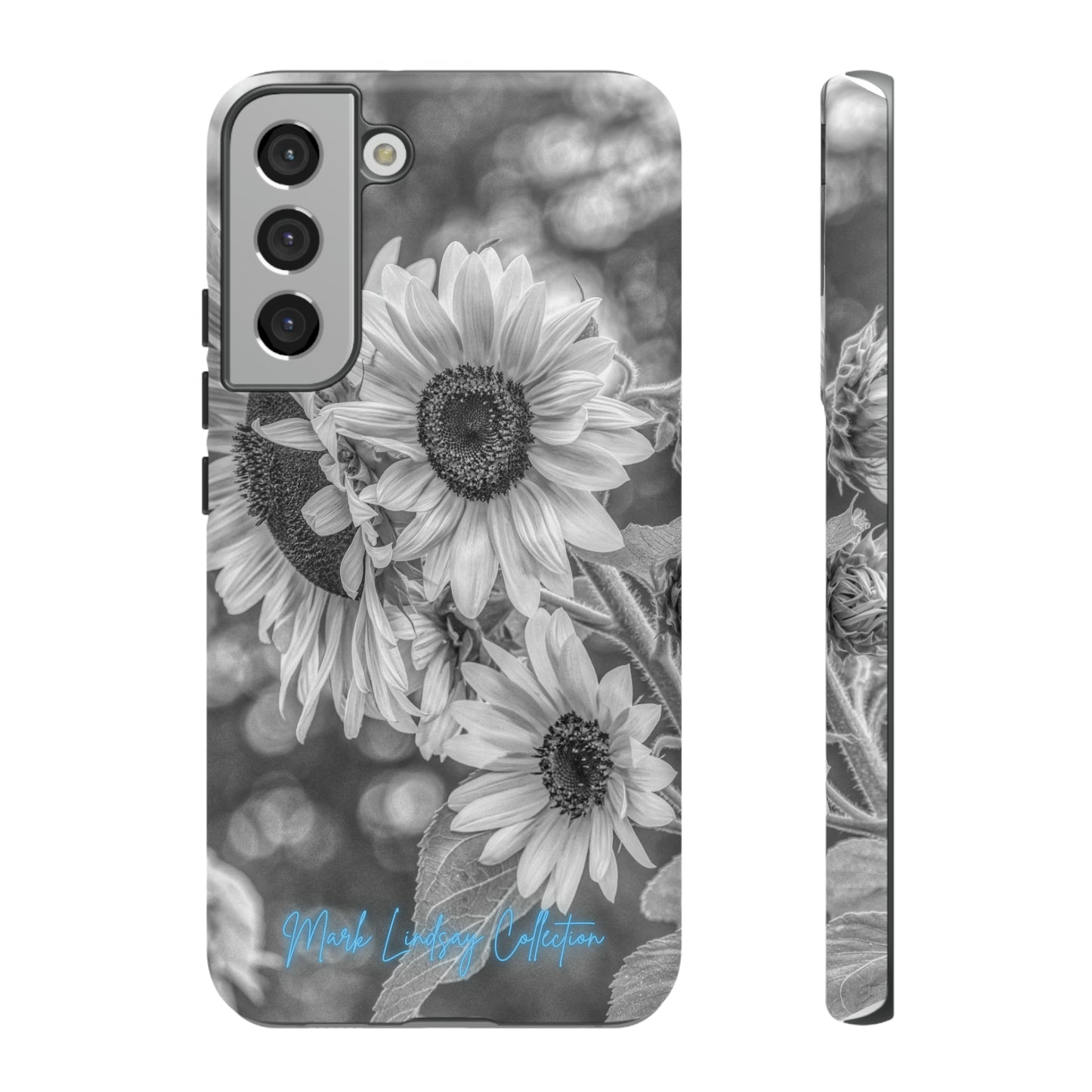 Sunflower Dreams Silver Premium Impact-Resistant Tough Cases (iPhone & Samsung)
