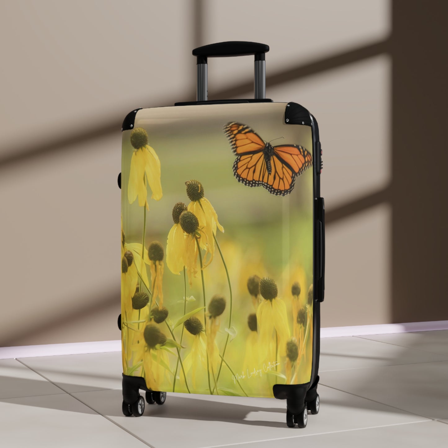 Dancing with Flowers Custom Art Luggage