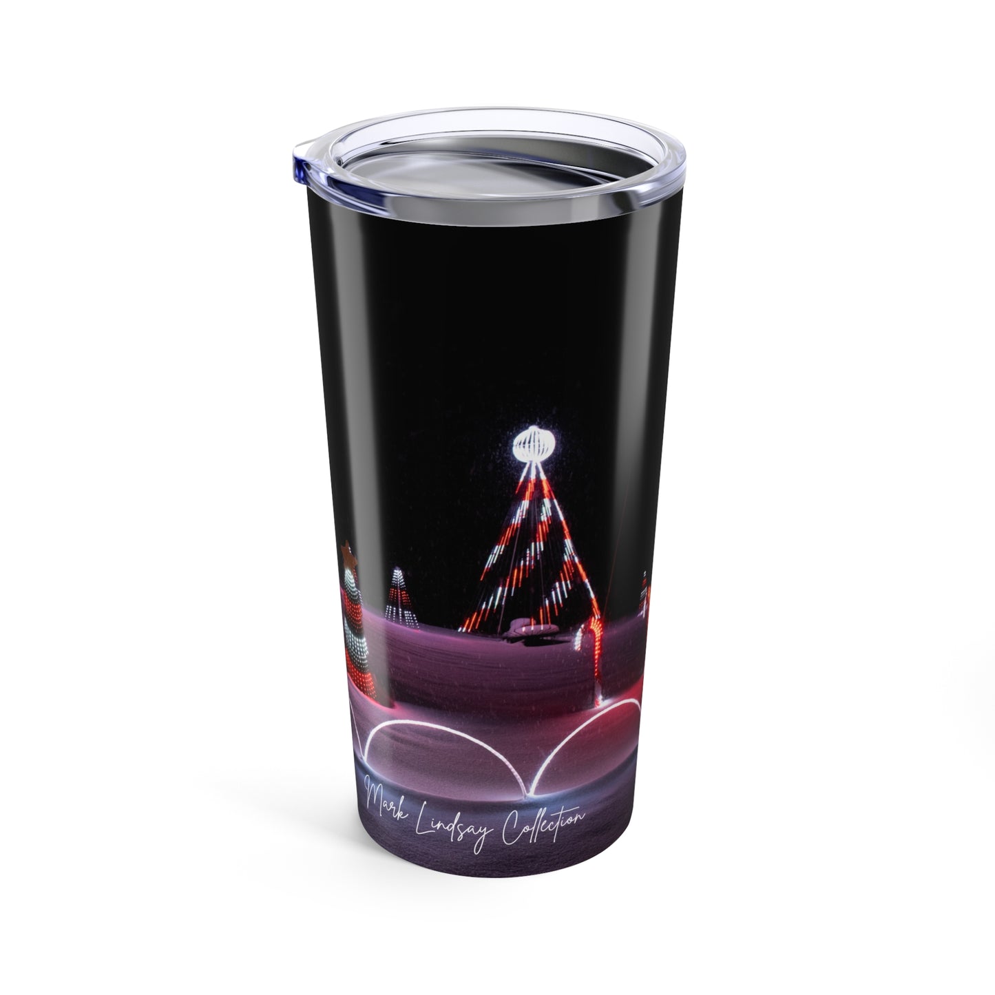 Christmas Lights  20oz Tumbler — Insulated Christmas Travel Cup