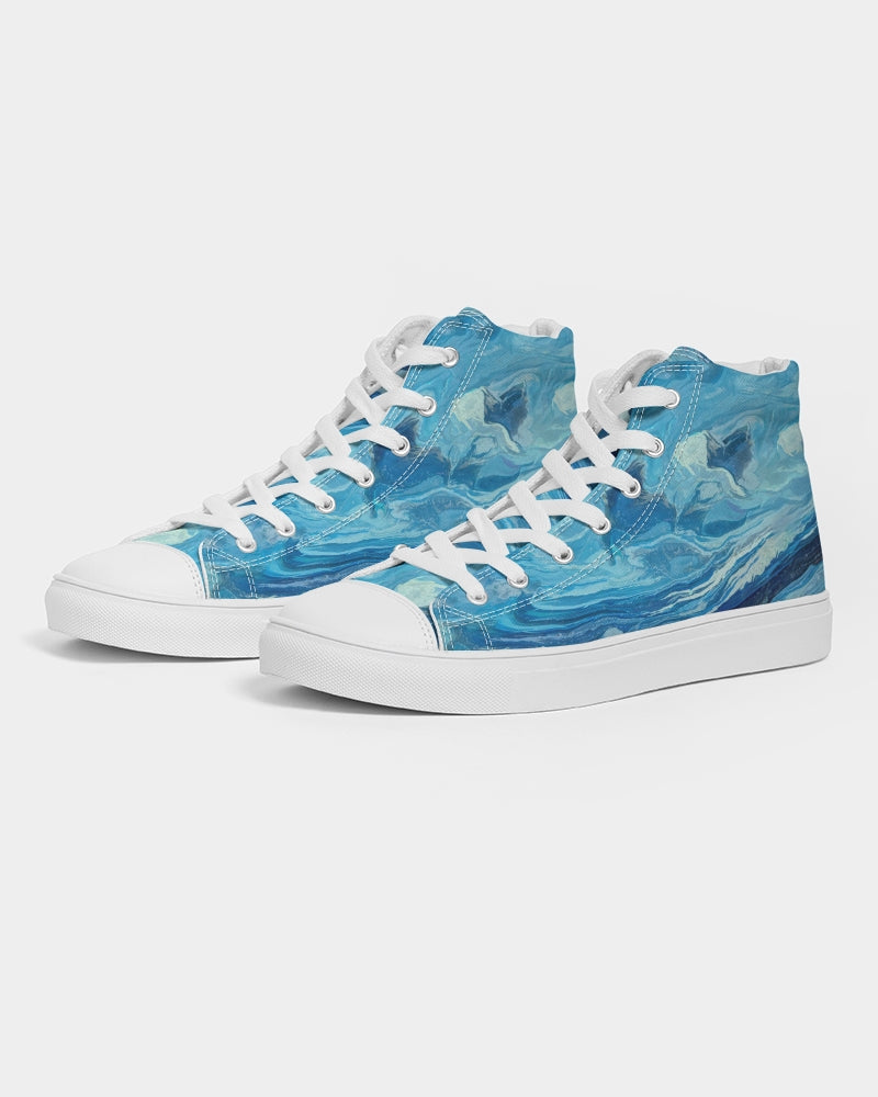 Leland Blue Treasures Women's Hightop Canvas Shoe