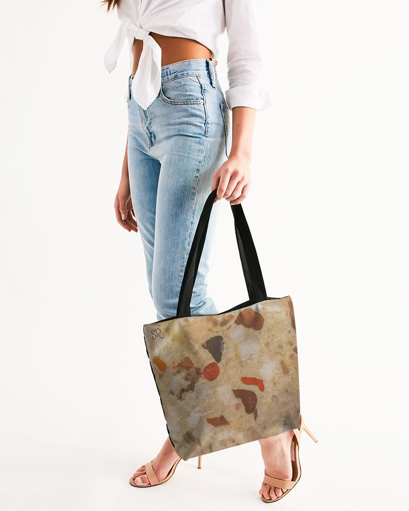 Pudding Stone New Beginnings Canvas Zip Tote