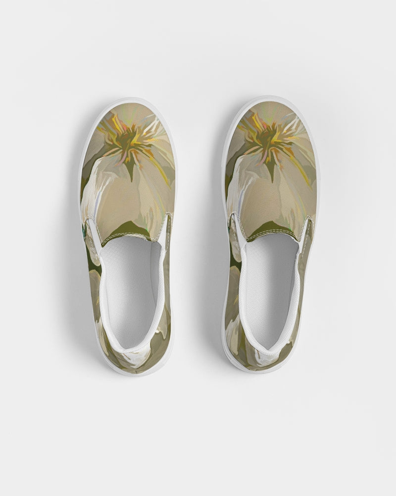Cherry Blossom Slip-On Canvas Shoe