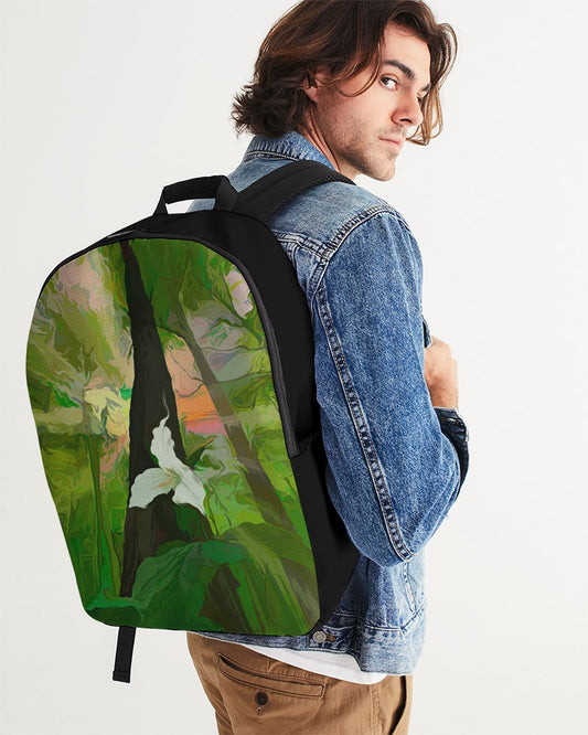 Van Gogh's Trillium and the Tree Large Backpack