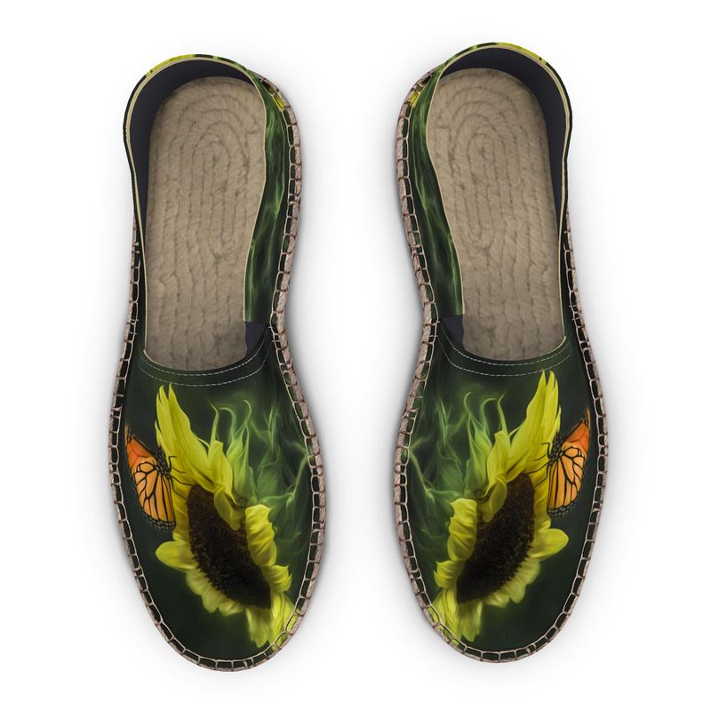 Touching Sunshine Custom Art Espadrilles