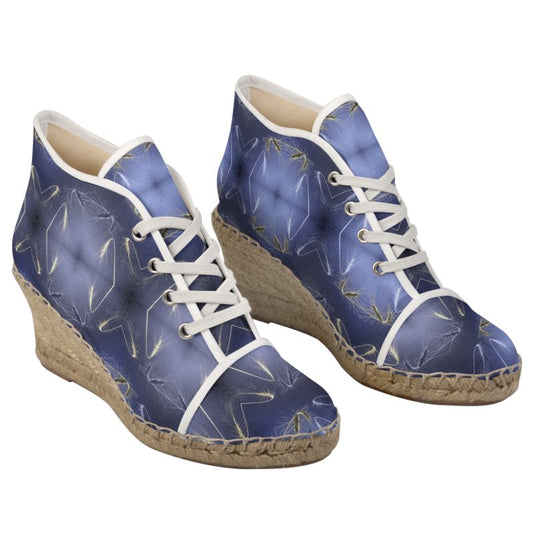 Shenandoah Custom Art Wedge Espadrilles