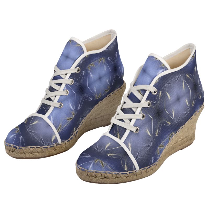 Shenandoah Custom Art Wedge Espadrilles