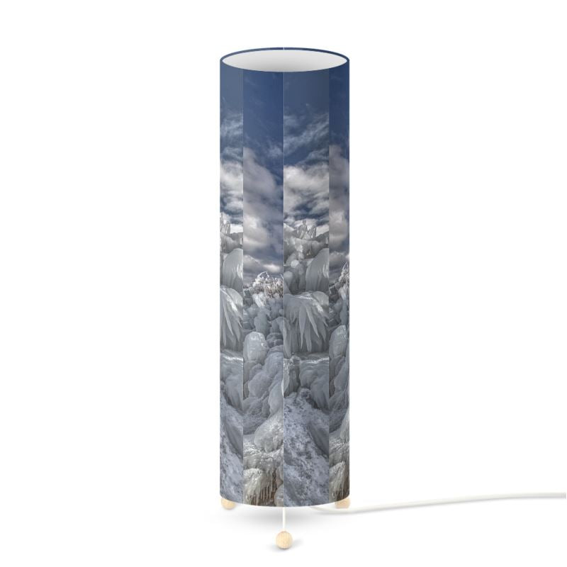 Red White & Blue Betsie Designer Art Lamp