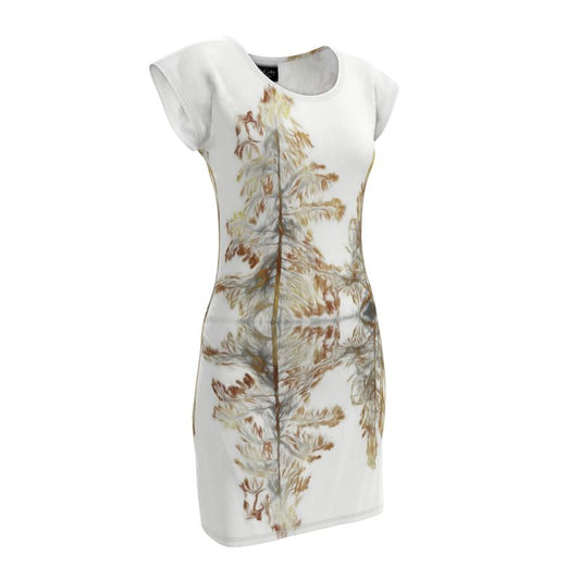 Mirrored Passion Designer T-Shirt Dress