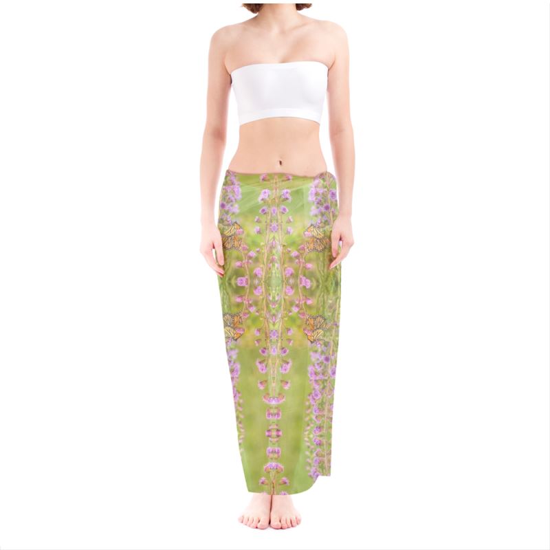 Butterfly Paradise Designer Art Sarong