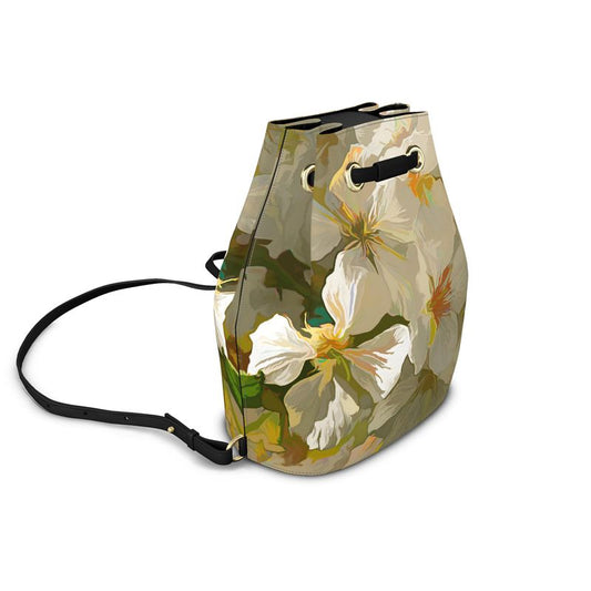 Cherry Blossom Bucket Backpack