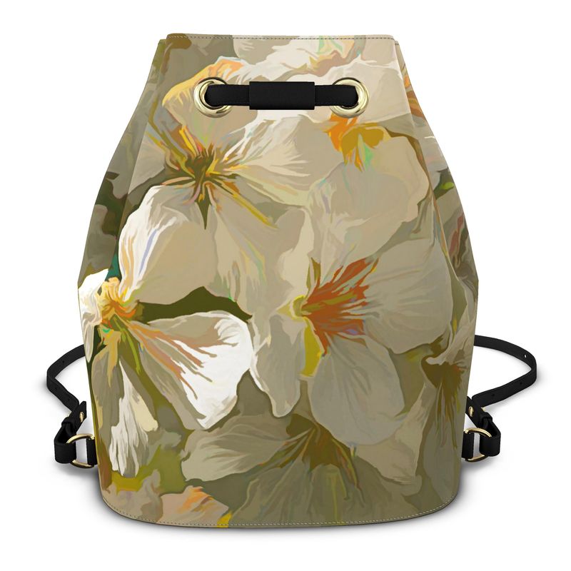 Cherry Blossom Bucket Backpack
