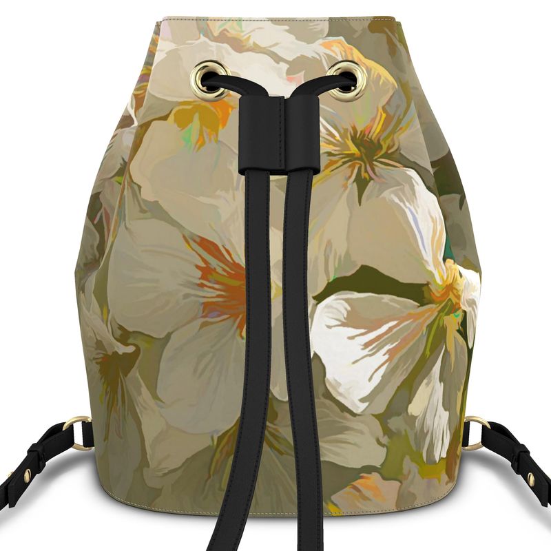 Cherry Blossom Bucket Backpack
