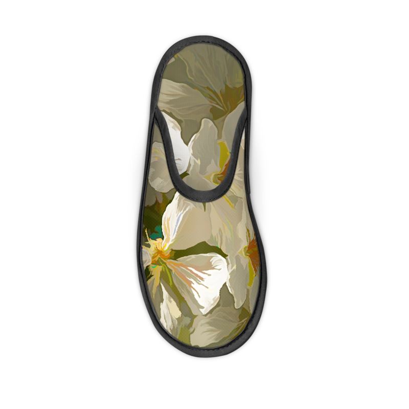 Cherry Blossom Art Slippers