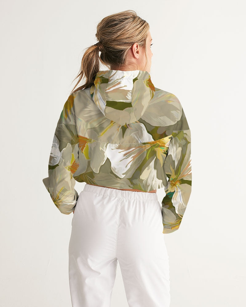 Serenity Fashion Cropped Windbreaker