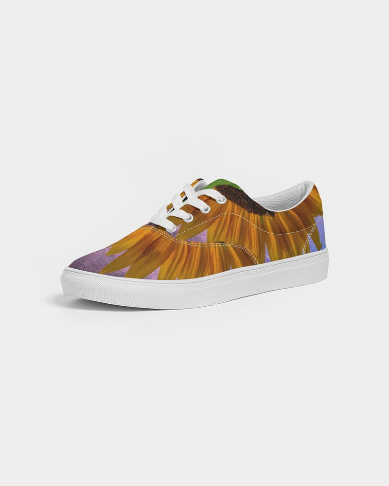Sunflower Cosmos Women's Lace Up Canvas Shoe