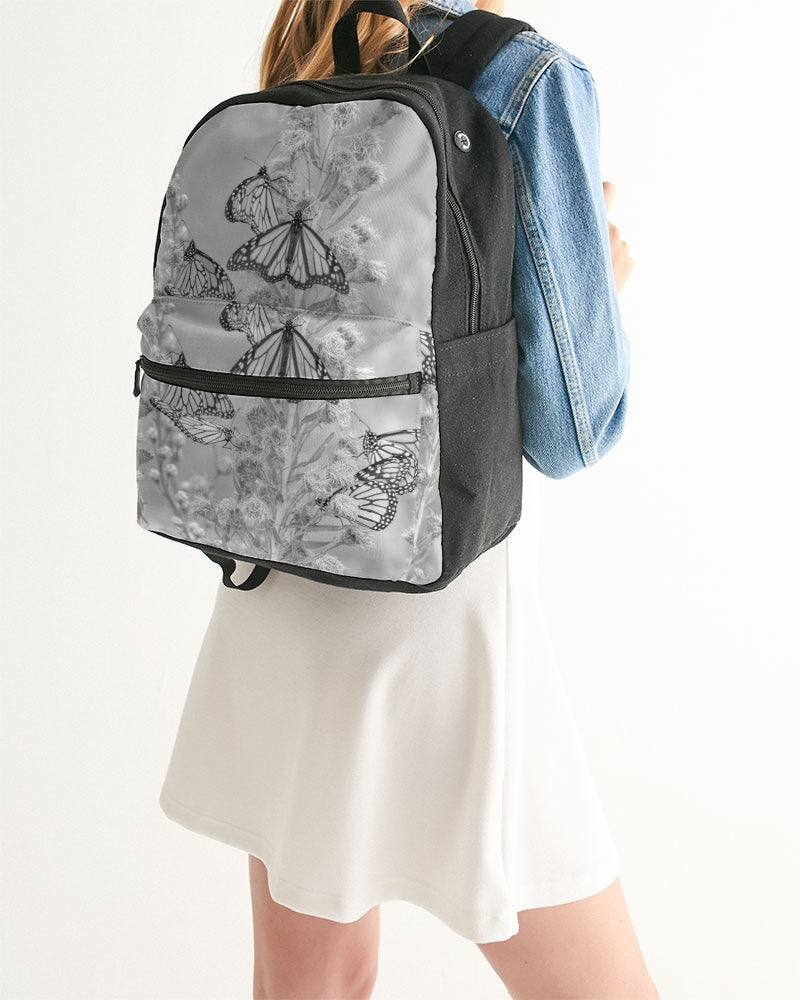 Butterfly Simplicity Small Canvas Backpack