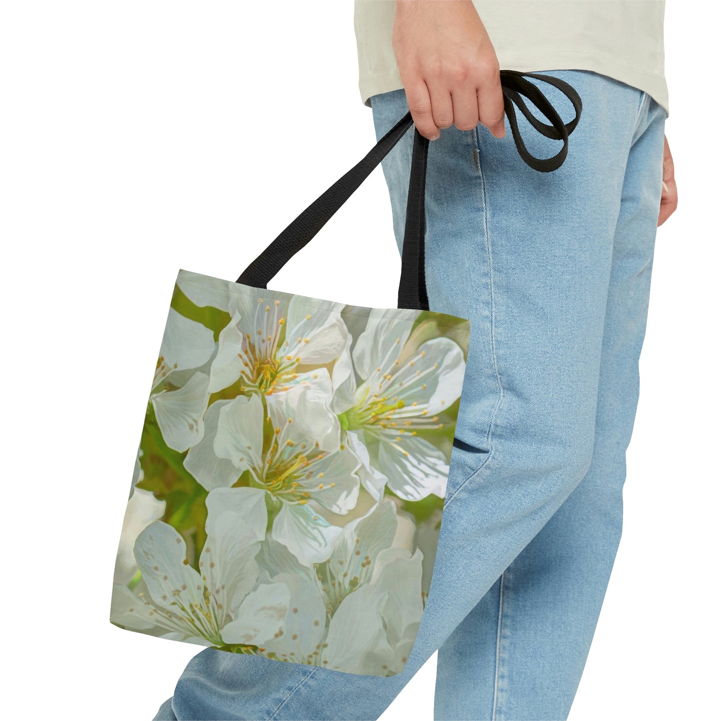 Cherry Blossom Art Tote