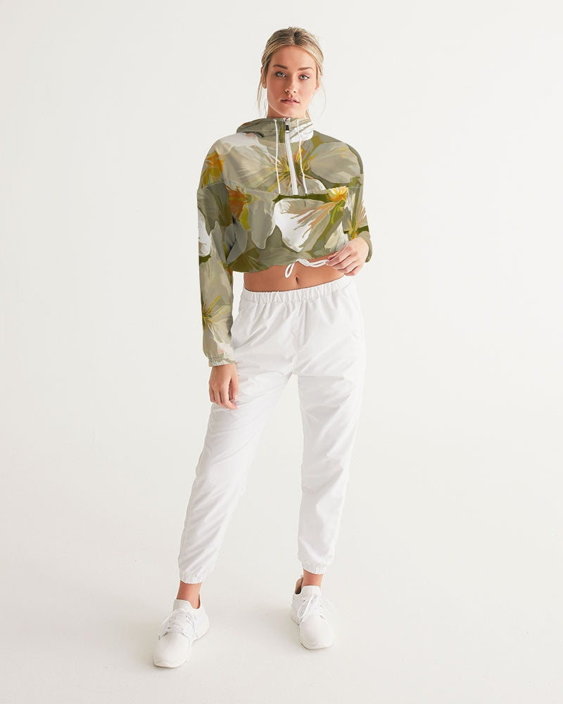 Serenity Fashion Cropped Windbreaker