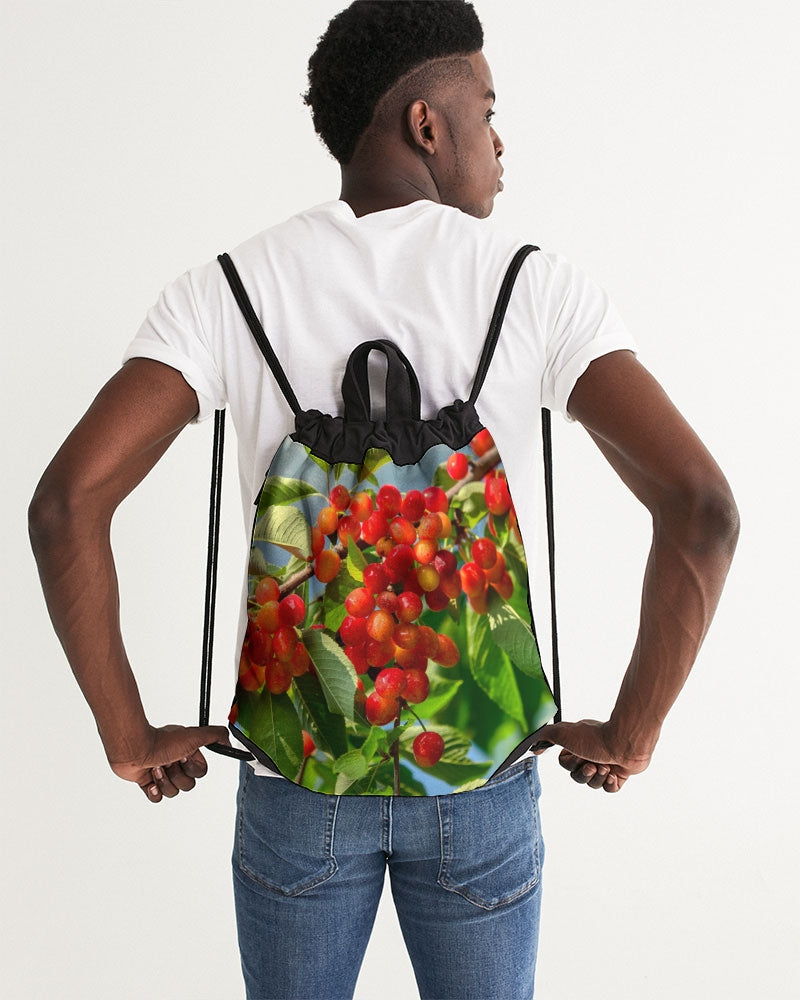 Cherry Capital Premium Canvas Drawstring Bag