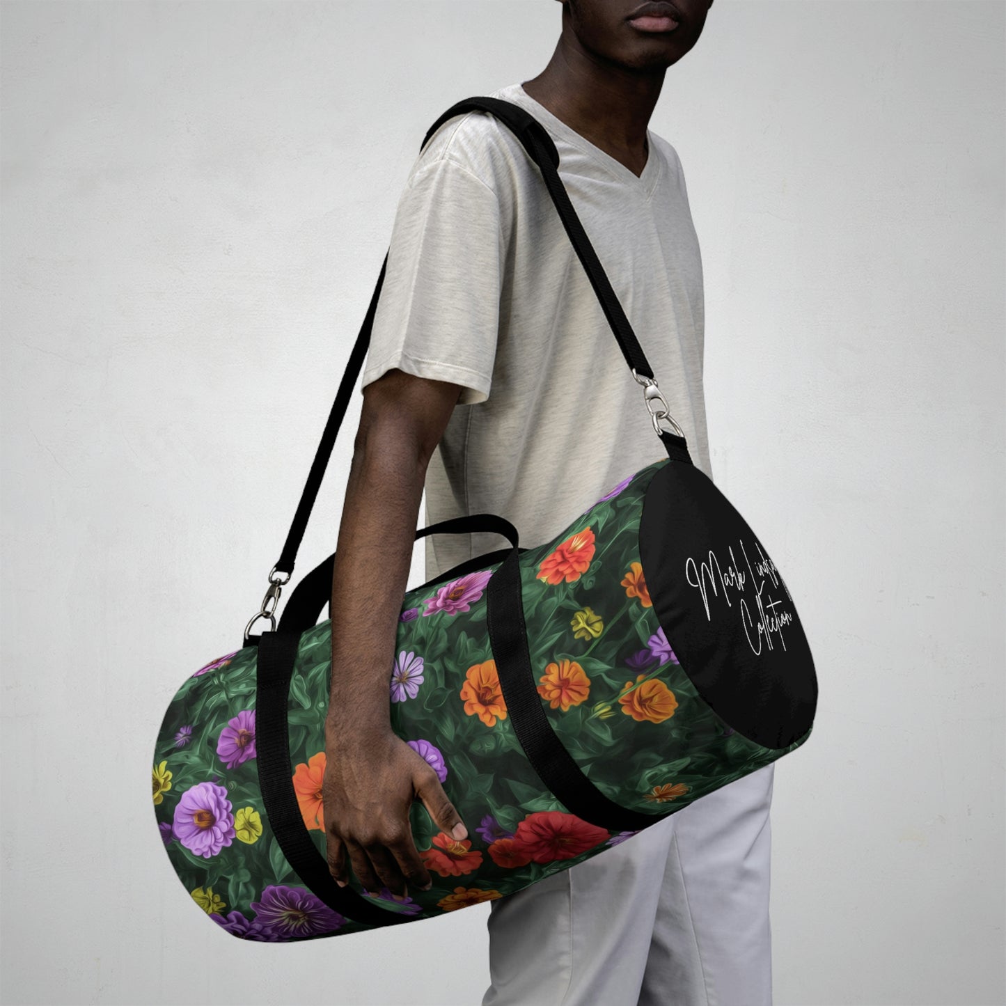 Flower Garden Designer Art Duffel