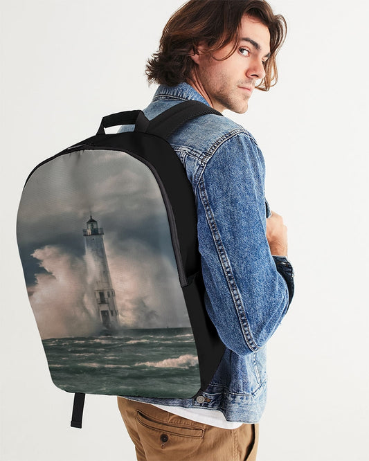 Frankfort lighthouse Large Backpack