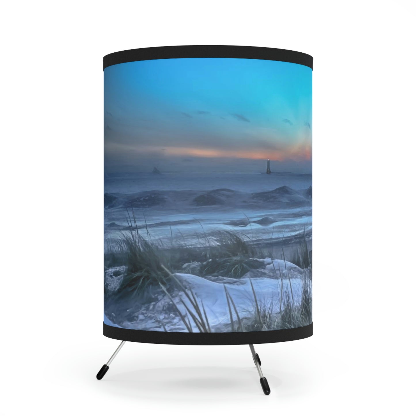 Frankfort Freeze Tripod  Art Lamp