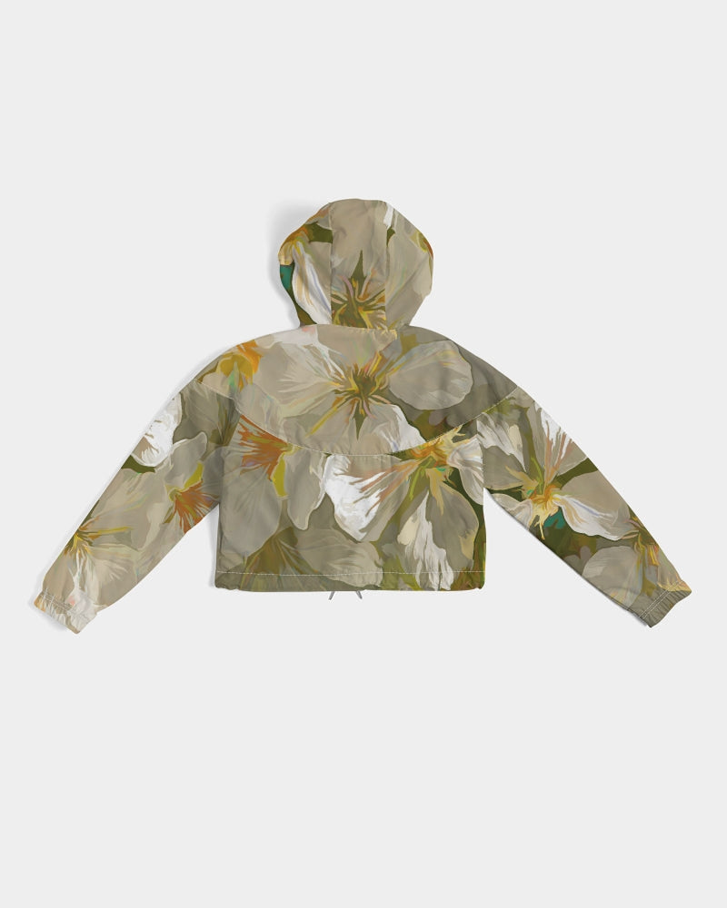 Serenity Fashion Cropped Windbreaker