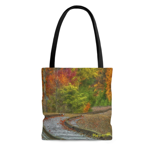 Tracking Foliage Art Tote