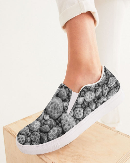 Petoskey Stones Women's Slip-On Canvas Shoe