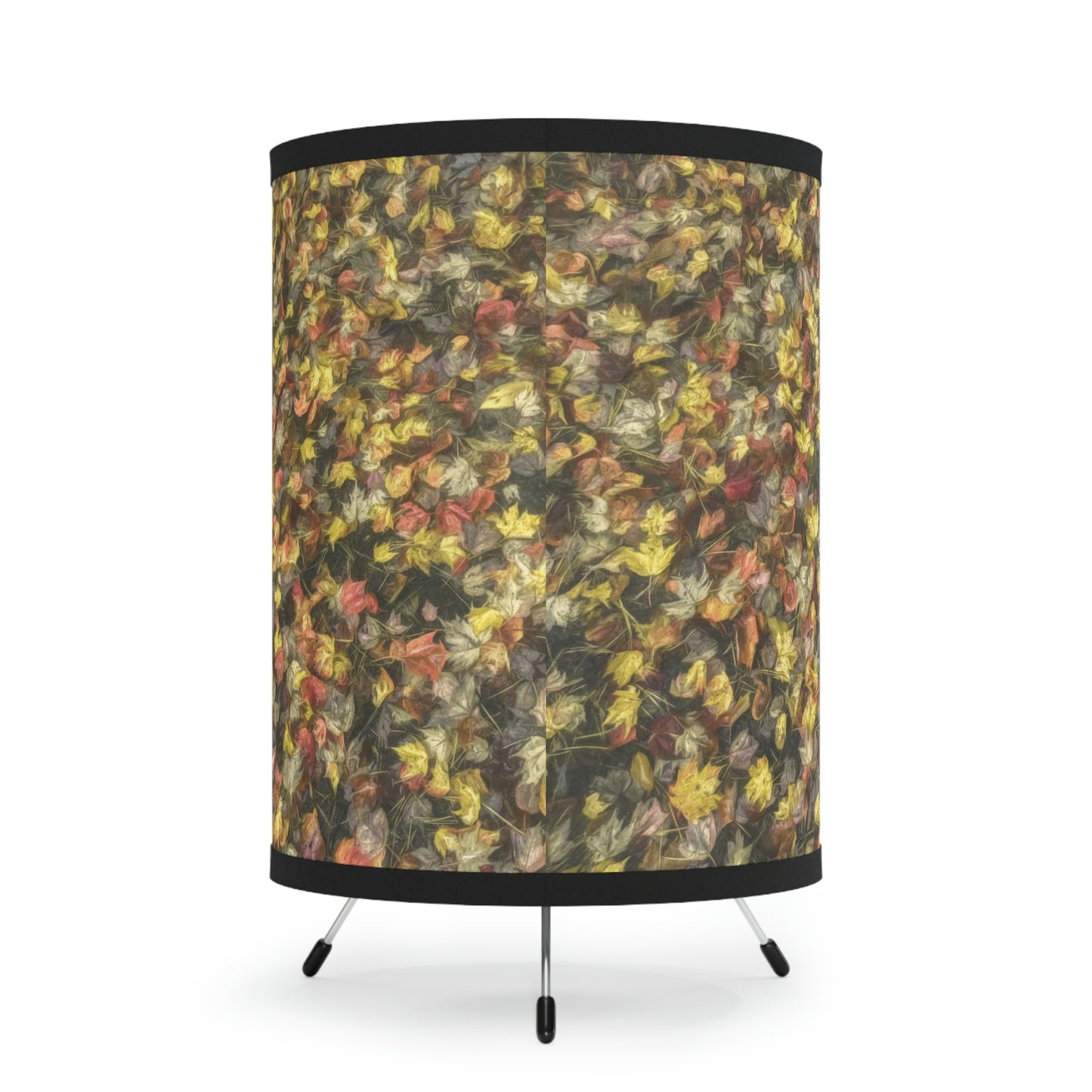 Van Gogh Leaves of Color Tripod Art Lamp