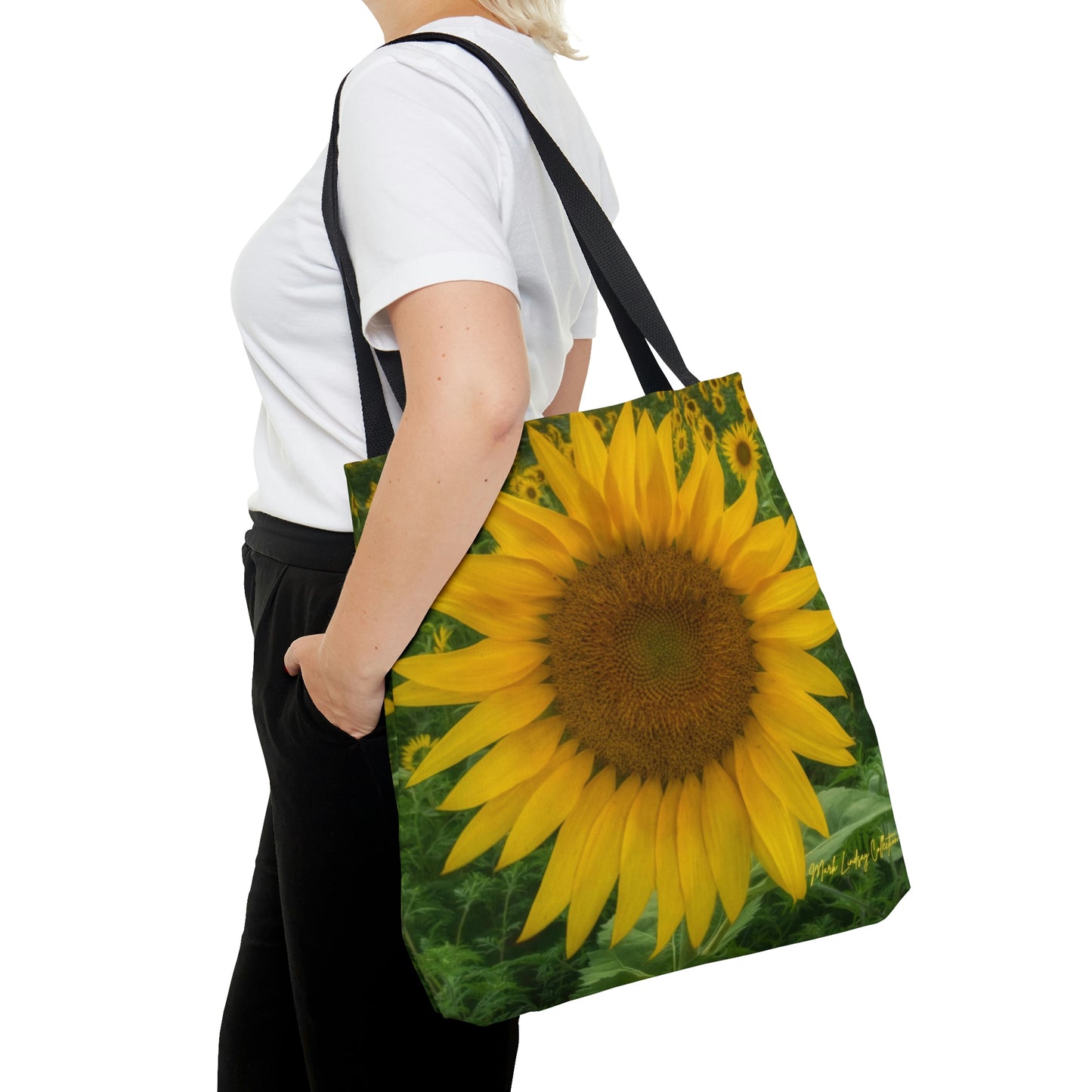 The Lead Sunflower Art Tote