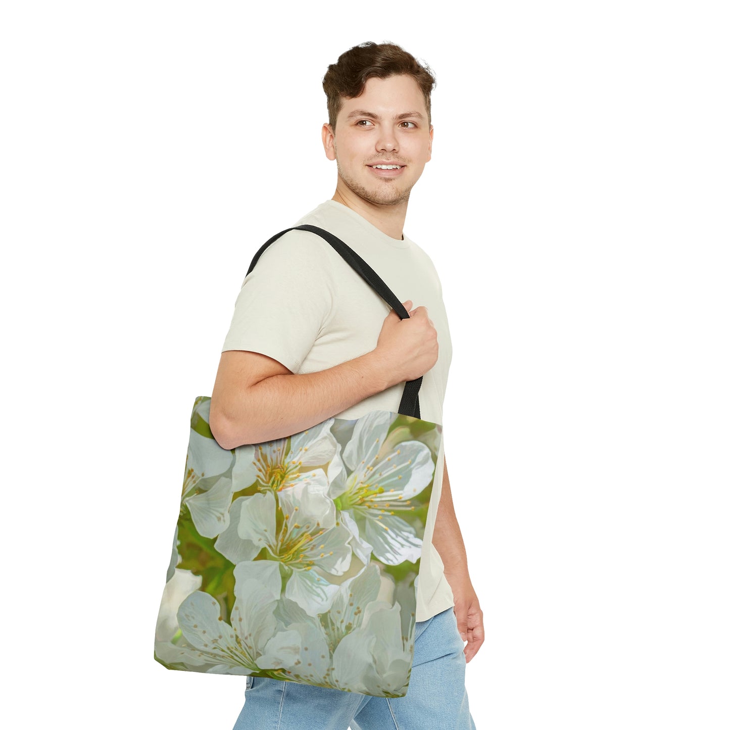 Cherry Blossom Art Tote